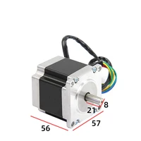 57HBP56AL4 Stepper Motor 1.2NM 3A – 56MM Hybrid 2-Phase 4-Wire Motor