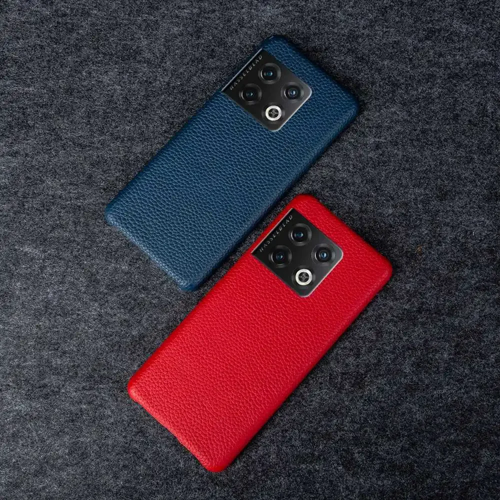 Luxury Real Genuine Leather Phone Case - Premium Back Cover Coque Capa