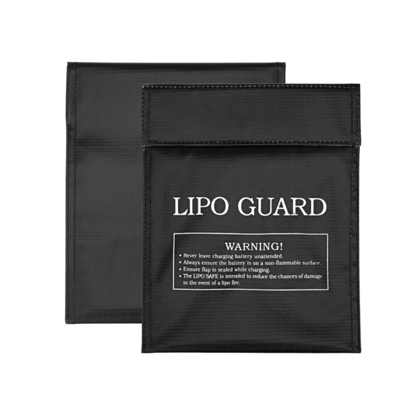 

Drone LIPO Battery Safety Bag Explosion-Proof Storage Bag 180X230mm 230X300mm for RC Model Airplane Helicopter FPV Drones DIY