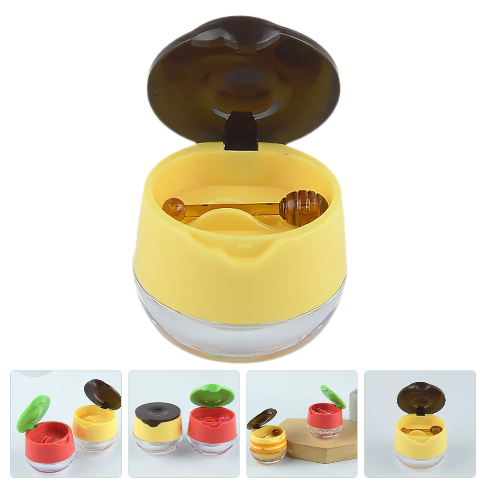 

Flip Top Balm Case Small Container Mini Jars with Lids Sample Scrub Bead Containers Gloss Empty Creami