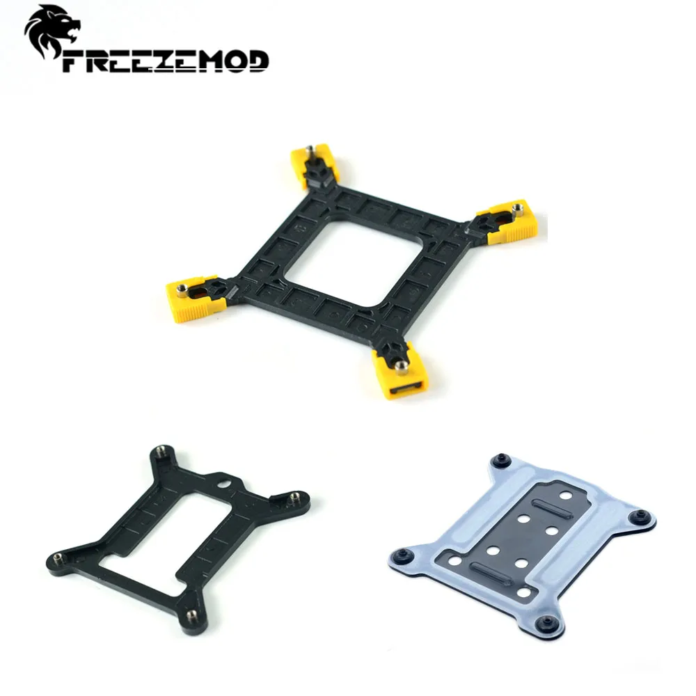 Freezemod Intel Cpu Water Block Montaggio Backplate Per 1151 1155 1156 Scheda Madre Installa Pannello Blocco Di Raffreddamento A Liquido Mbp-Amd