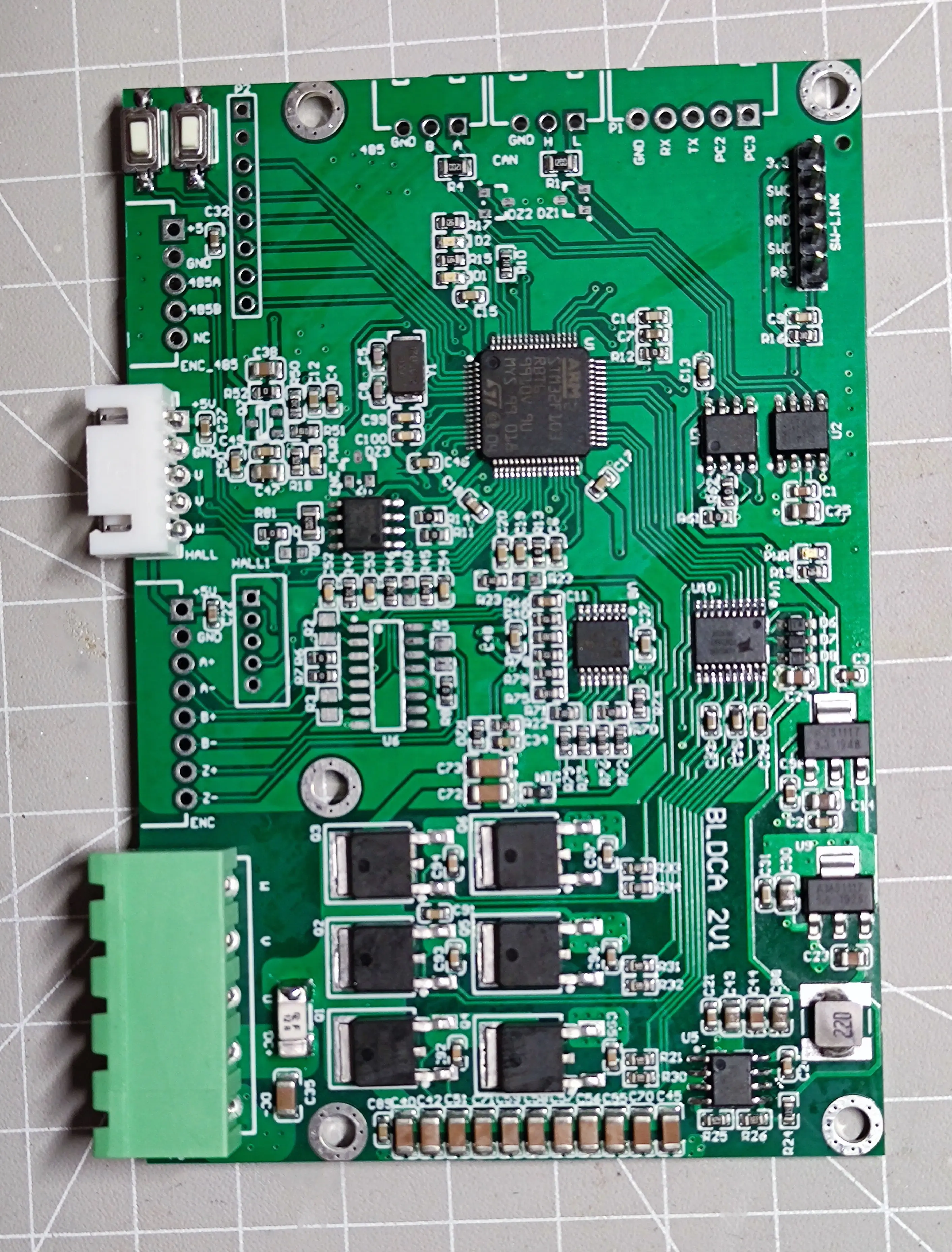 

STM32F103 Brushless BLDC Motor Development Board, Hall Feedback, Vector Control, Foc