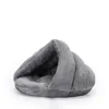 Sd8983a9335424ce98b23688e94c42e07V.jpg Autumn and Winter soft plush pet bed and pet bed Winter warm and cold plush comforter nest Shell cat nest semi-enclosed cat nest
