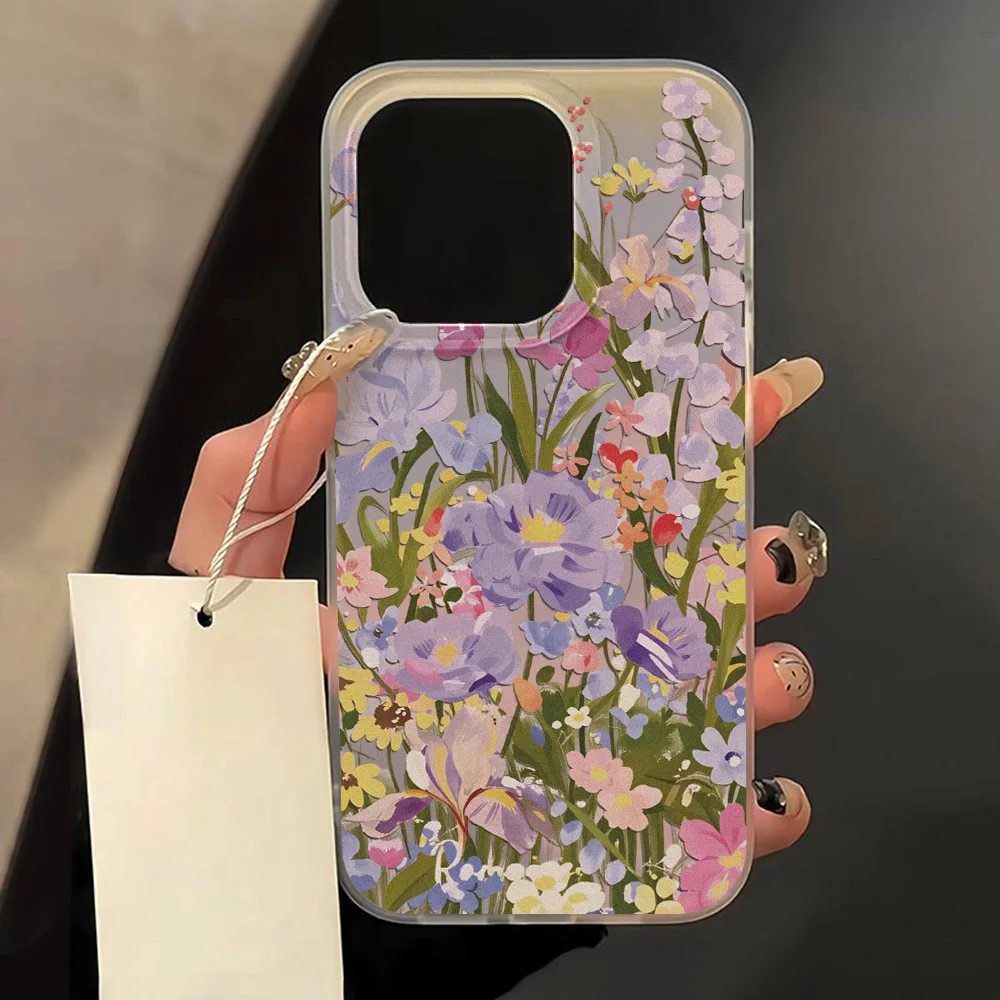 Transparent Matte Cases For iPhone 17 16 15 Case iPhone