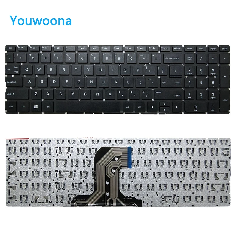 Nuova Tastiera Per Laptop Per Hp 17-X 17-Y 17-Ay Tpn-W121 17-Ac 250 255 256 G5