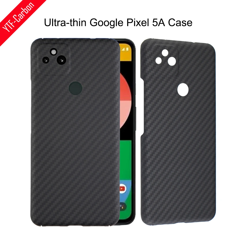 

YTF-углеродное реальное углеродное волокно чехол для Google Pixel 5A чехол ультратонкое противоударное арамидное волокно Pixel 5A 5G жесткий чехол для телефона
