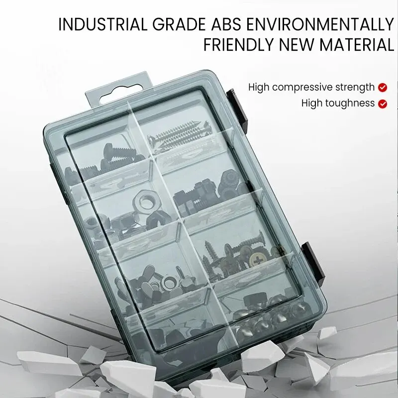Multifunctional Plastic Tool Parts Box Small Parts Classification Manual Tool