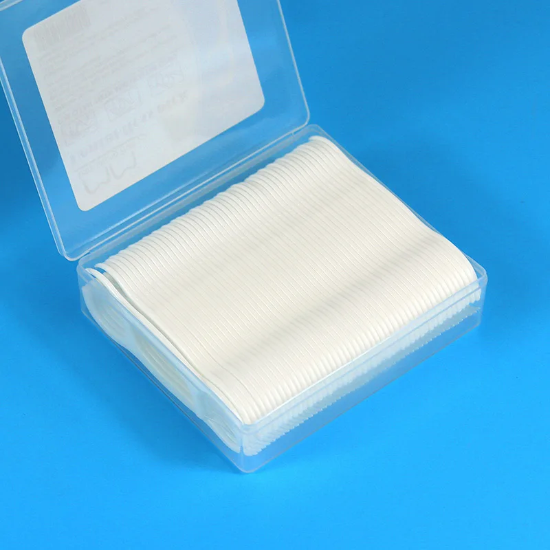 Dental Floss Sticks Dental Floss Plastic Toothpicks-Disposable Cleaning between Teeth-Separate Box-Oral Care 100Pcs