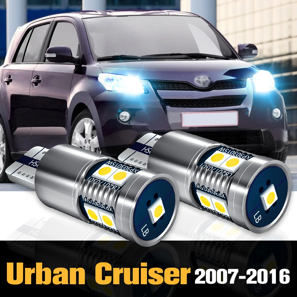 

2pcs Canbus LED Clearance Light Parking Lamp Accessories For Toyota Urban Cruiser 2007-2016 2008 2009 2010 2011 2012 2013 2014