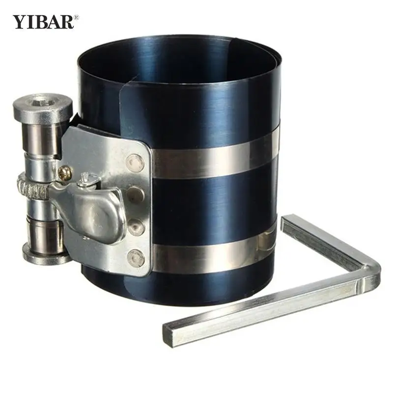 

3" Car Engine Piston Ring Compressor Tool Installer Band Ratcheting 53-125mm