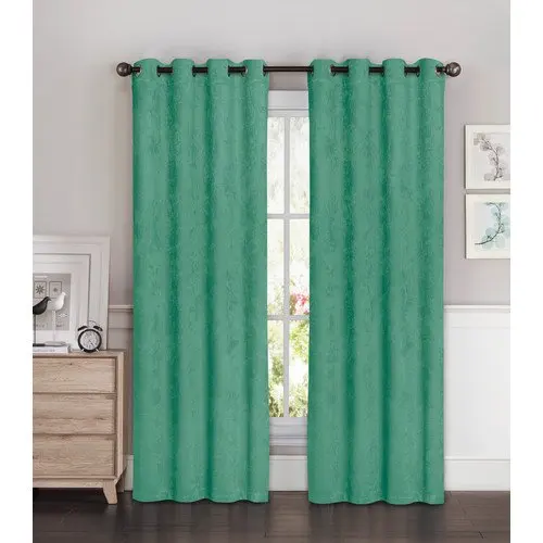 

Suede Room Darkening 108 x 96 in. Grommet Curtain Panel Pair тюль Pink curtains for bedroom Tulle Blackout curtains for the