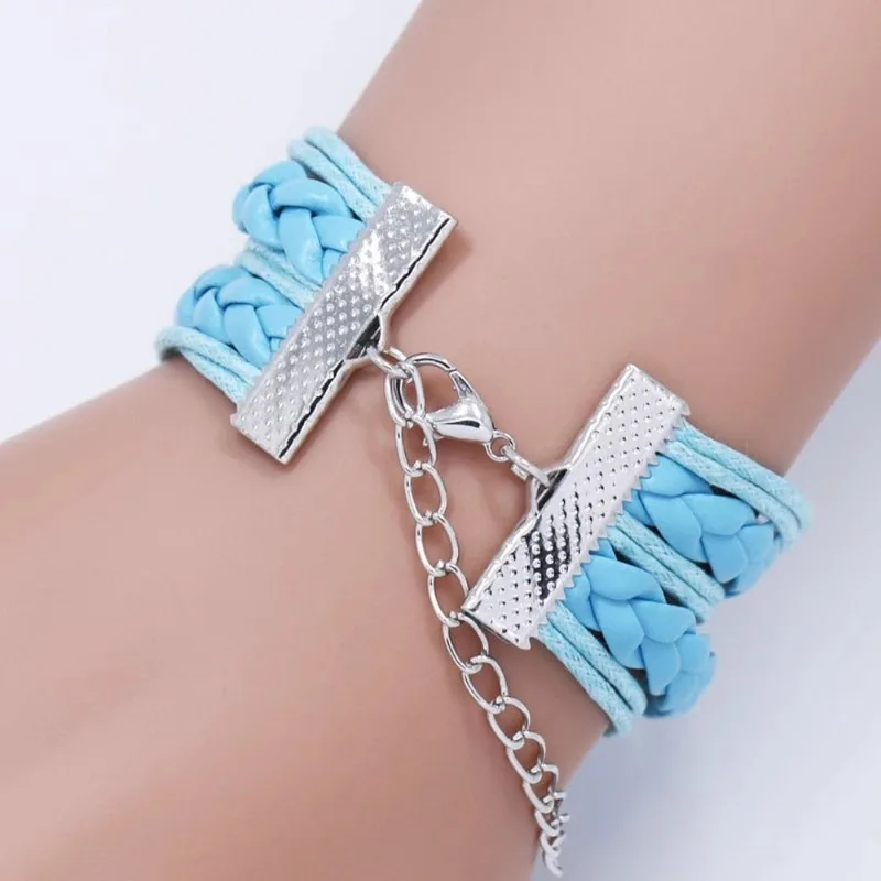 Anime Figure Toys Cartoon Bluey and Bingo Bracelet Anime Figures Print Cute Wristand Present Kids Toys Girls Christmas Party Gift Toy