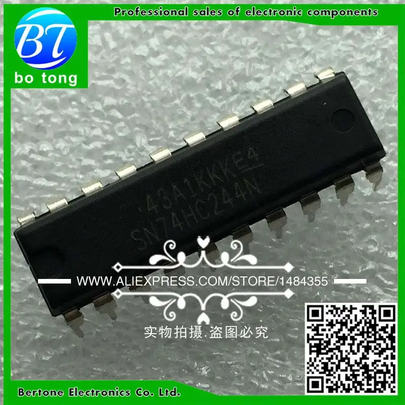 

100PCS SN74HC244N DIP20 SN74HC244 DIP 74HC244N 74HC244 new and original IC