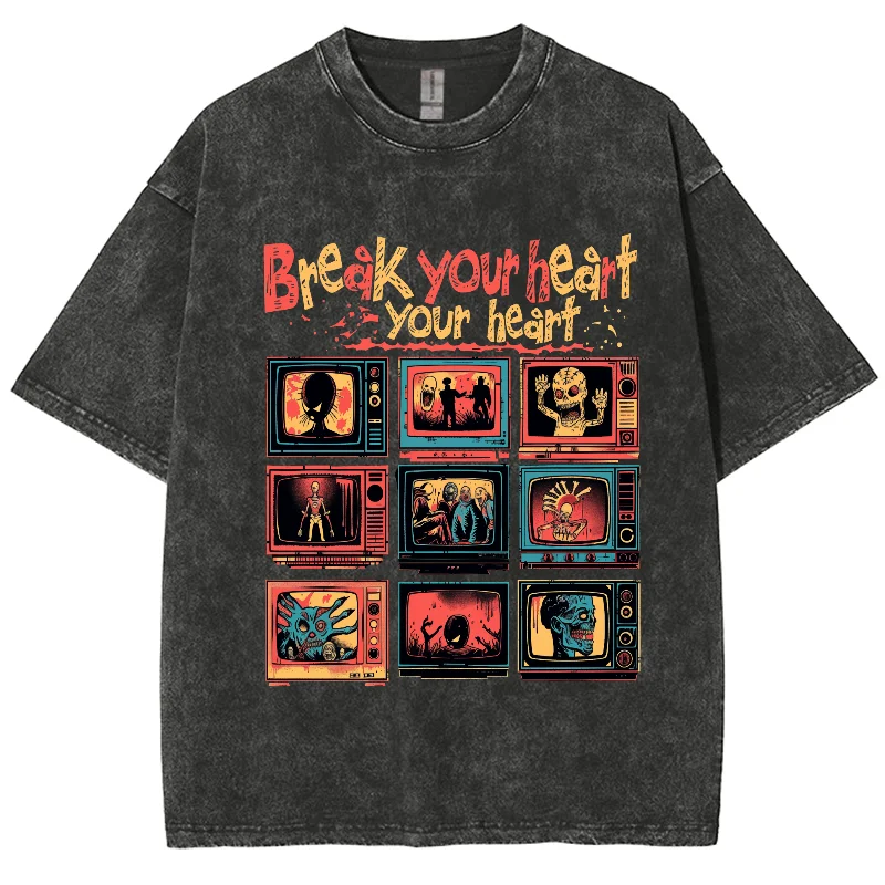 

Аниме страшные футболки Y2K с изображением героев фильма, потертые короткие футболки Berserk для мужчин и женщин, женские топы, женская футболка с графическим принтом, потертая футболка большого размера
