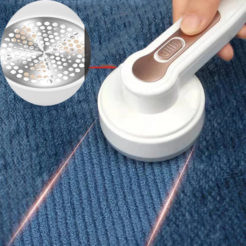 

Convenient Sweater Fuzz Cutter Trimmer Lint Remover USB Rechargeable Trimmer Fluff Clothing Hair Portable Hair-beating Device