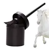 Hoof Brush With Bucket Bristles Uniform Hoof Oil Bucket Brush Horse Hoof Oil Portable Container For Zoos Horse Training 1