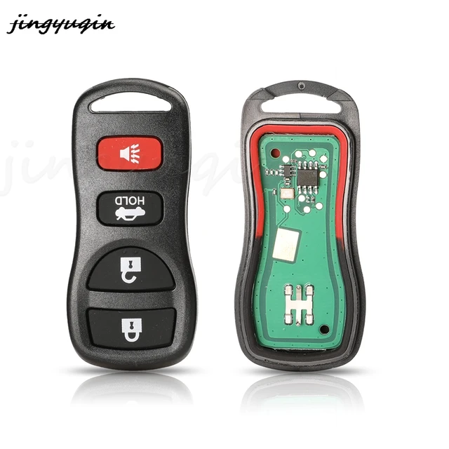 Jingyuqin 315/433MHZ รถรีโมทกุญแจสําหรับ Infiniti/Nissan Frontier Murano Armada Pathfinder Versa Altima Maxima Xterra KBRASTU15 4