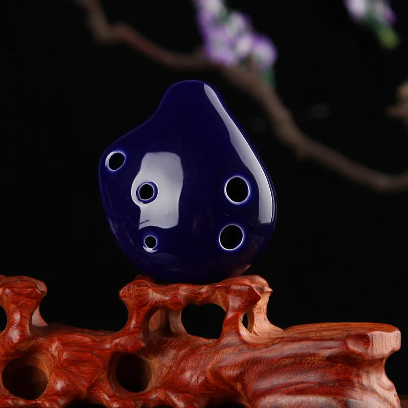 1 PCs Small Flute Color Ocarina Mini Instrument 6 Holes Musical Instruments for Children Soprano Kids Toys Woodwind Sports