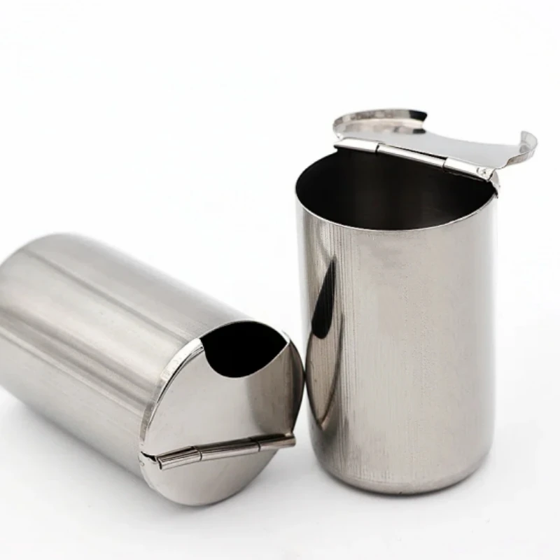 Pot à Pommade En Acier Inoxydable Boîte à Pansements En Coton