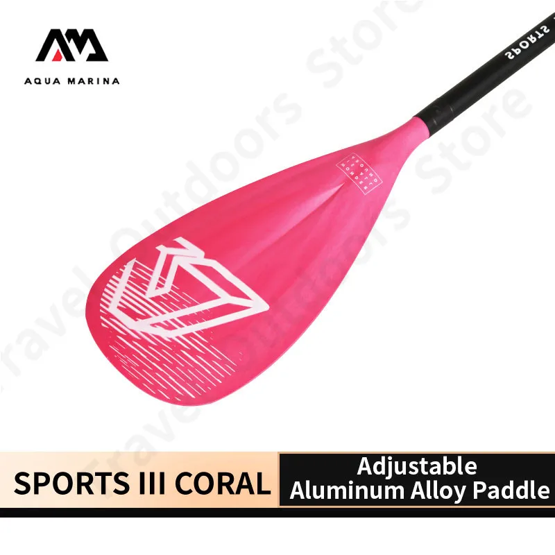 Pagaia In Lega Di Alluminio Aqua Marina 175/220Cm Stand Up Paddle Per Tavola Gonfiabile Da Surf Sup Fun Water Kayak Gonfiabile Paddle Oar