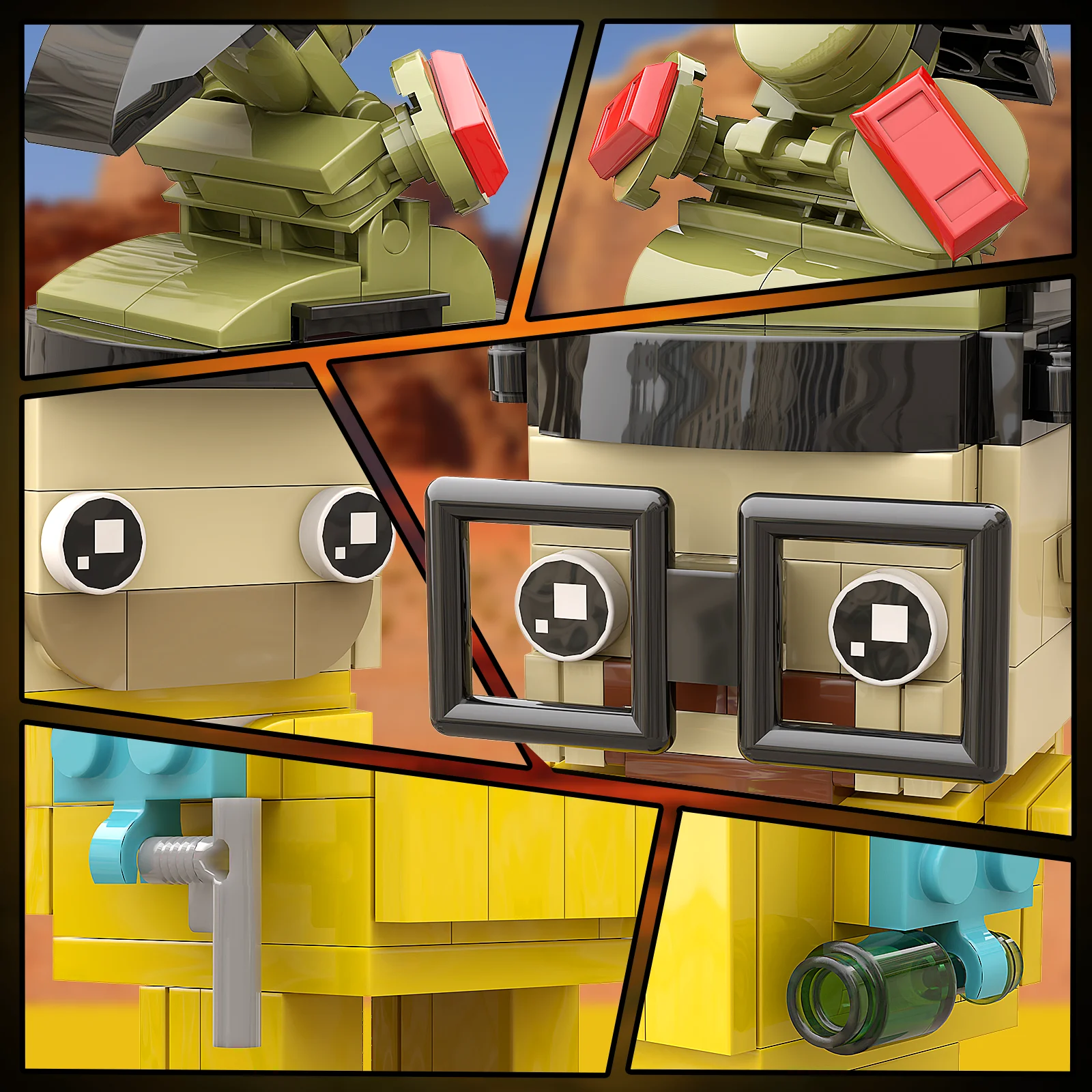 Breaking Bad Car Building Blocks Kit Walter White Pinkman Cooking Lab RV Vehicle 1 Breaking Bad Car Building Blocks Kit Walter White Pinkman Cooking Lab RV Vehicle