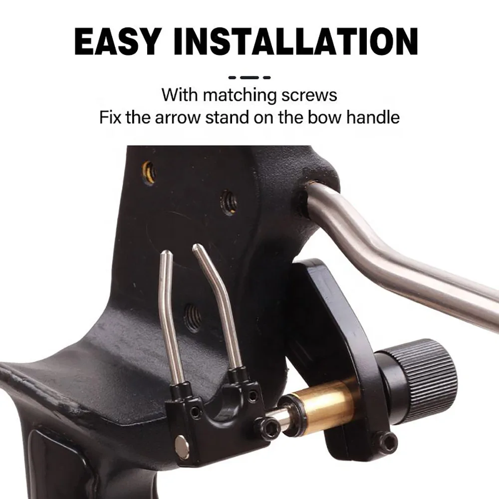 Lo Zen E Il Tiro Con L'arco Tiro Con L'arco Rest Composto Per Poggiafreccia Per Tiro Con L'arco Per Caccia Con Arco Ricurvo Tipo RH, Estilingue Per Mano Destra, Accessorio Per Tiro - Foto 5