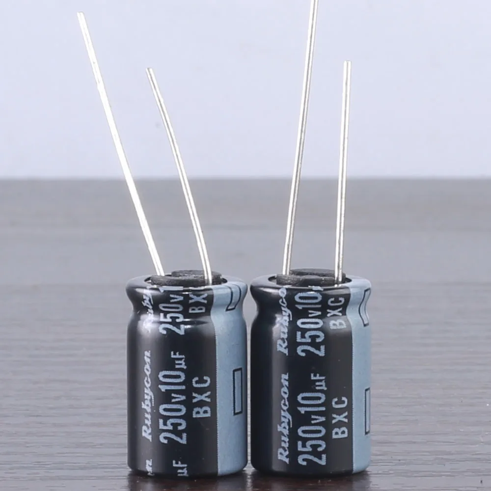 

Конденсатор RUBYCON BXC 10uf 250v 105 ℃ 10*16 мм, 25 шт.