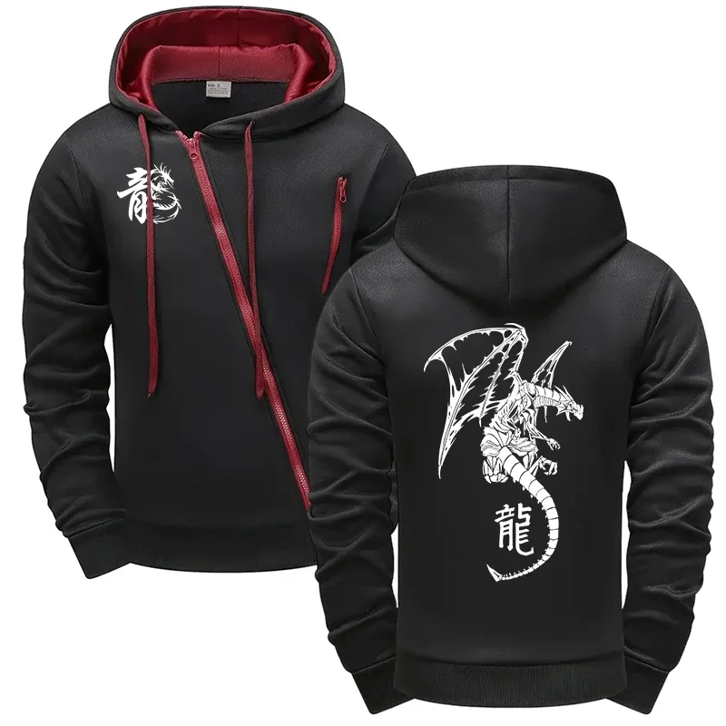 Men's Casual Hooded Jacket for Gym and Outdoor Activities