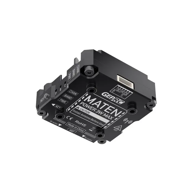 GEPRC MATEN 5.8G 3W VTX PRO 3000mW Transmitter Transmitting Module DC7-36V Built in Microphone for FPV Long Range Racing Drone 4