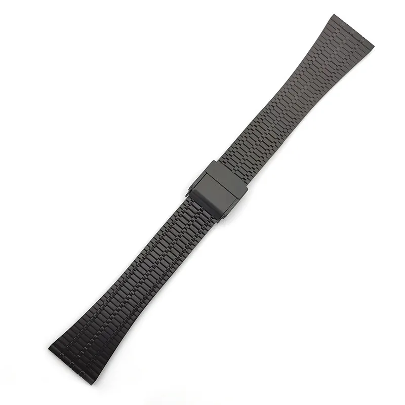 Universal Stainless Steel Watchband Bracelet with Quick Release - Adjustable Strap