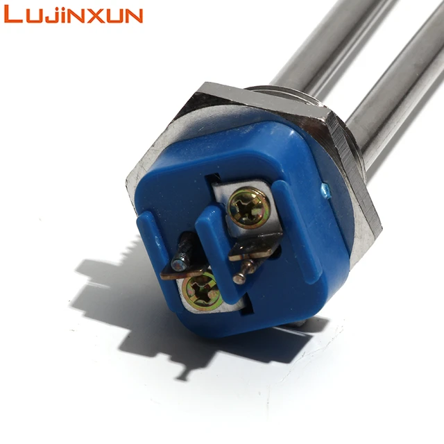 LUJINXUN 12V 150W 120V 1KW/2KW Immersion Heater Submersible Water Heater  Element Stainless Steel with 1 Inch NPT Thread - AliExpress
