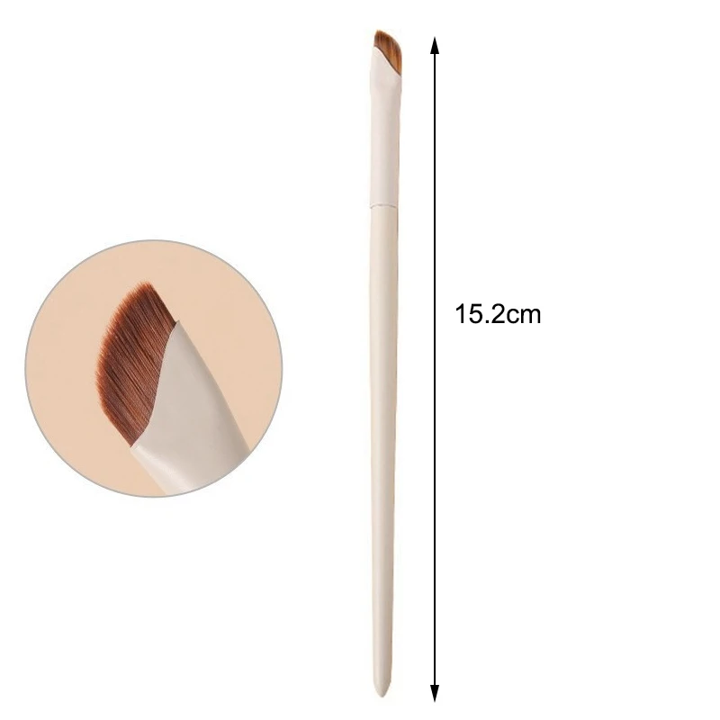 Pennello per eyeliner a lama ultra sottile, pennello piatto ad angolo fine per sopracciglia, pennelli per eyeliner a falce, pennello di precisione per dettagli, strumenti per il trucco_voghion.com