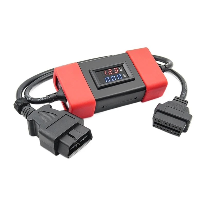 

090E 12V to 24V Truck Diesels Adapter Cable OBD2 Scannner For X431 Heavy Duty Truck