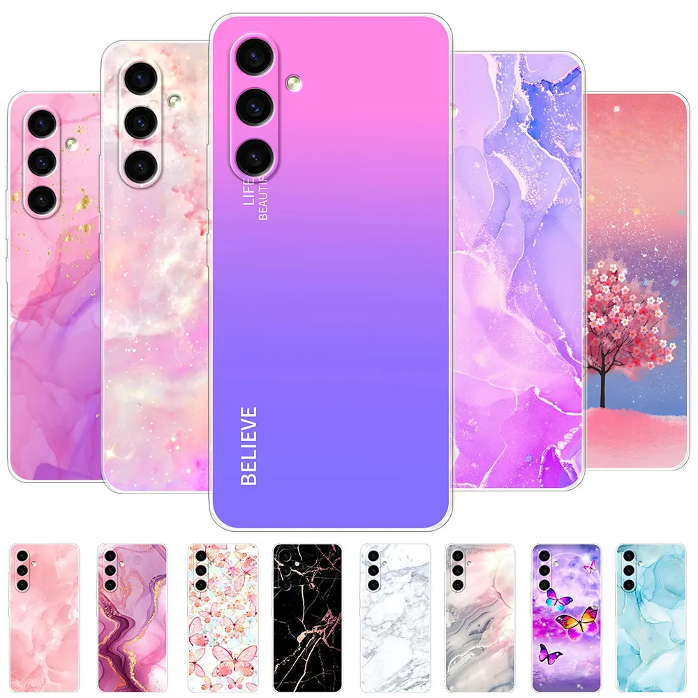 Per Samsung S24 Case Clear Coque O Samsung Galaxy S24 Plus Cover Clear Silicone Soft Protect Coque Per Samsung S24 Ultra Fundas