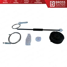 Bross автозапчасти BWR912 электрическая мощность регулятор окна Ремонтный комплект задняя левая дверь для Peugeot 206 CC Cabriolet 2002-2008 Bross автозапчасти BWR912 электрическая мощность регулятор окна Ремонтный комплект задняя левая дверь для Peugeot 206 CC Cabriolet 2002-2008