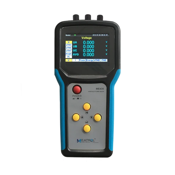 

MEATROL ME435 multifunctional Power quality analyzer Data logger meter