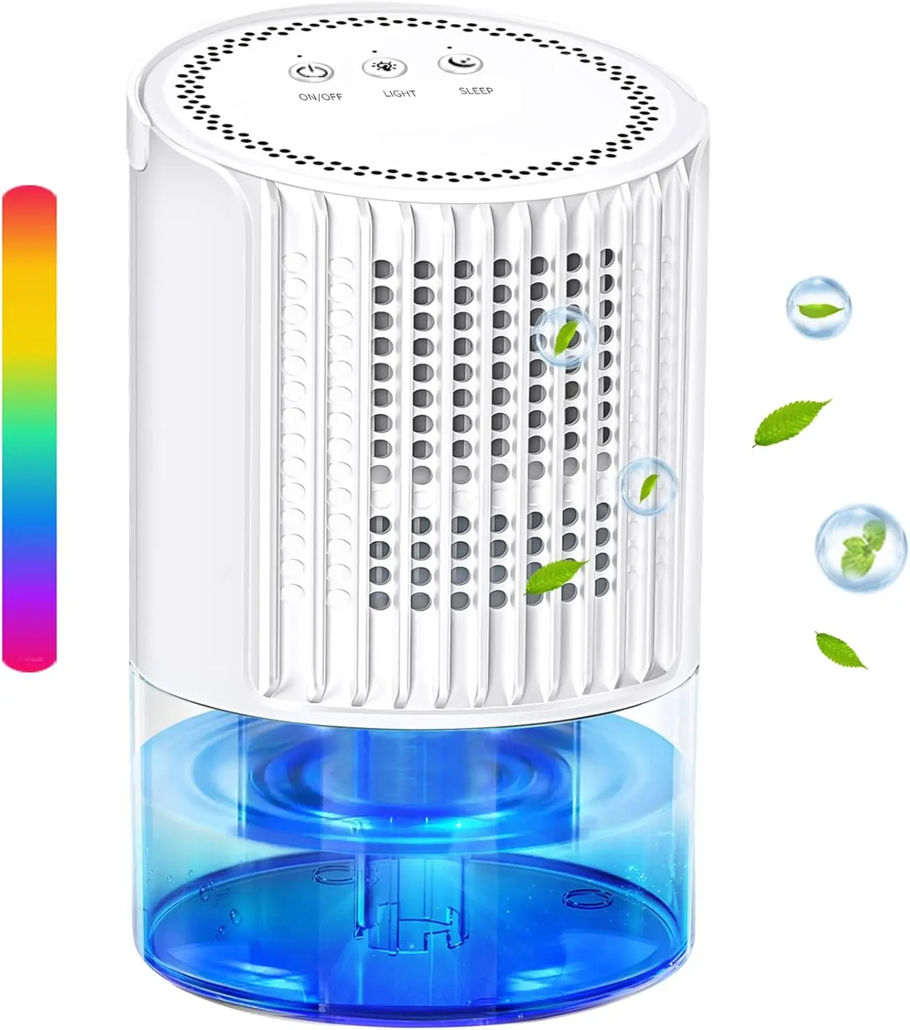 Dehumidifiers for Home - 35oz Bathroom Dehumidifier Portable Small Dehumidifier with Auto Defrost Function,2 Working Modes