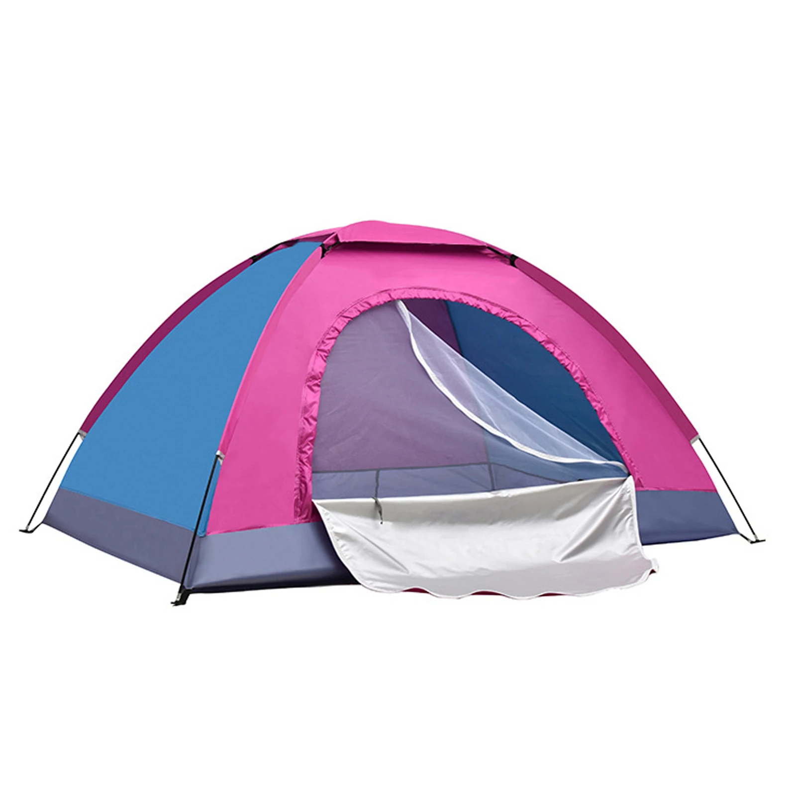 All-Weather Outdoor Enthusiast Tent 1-2 Person Portable Shelter With Screen Door Rainfly Carry Bag Trekking Camping Supplies
