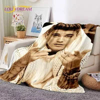 3D Justin Bieber Idol Singer Soft Blankets,Keep Warm Throw Blanket Comfortable Blanket for Picnic Beds Sofa Home Bedroom Gifts 1