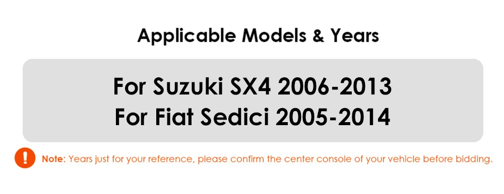 Hizpo Android 14 Carplay Auto Auto Radio Multimedia Für Fiat Sedici 2005-2014 Für Suzuki SX4 2006-2013 2din Player Stereo GPS RDS – Detail 5