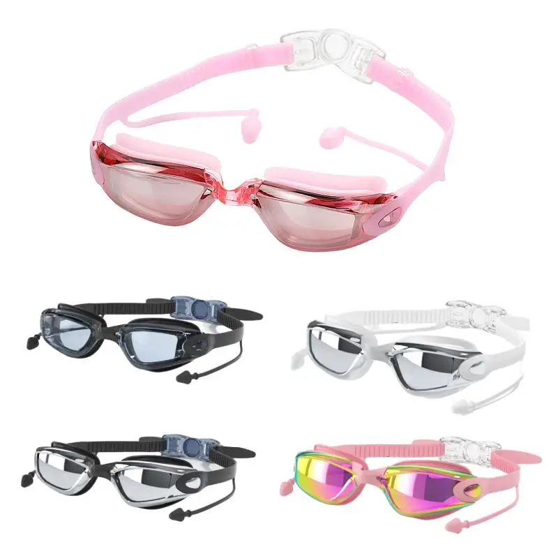 Anti fog swimming goggles, UV protection, clear vision，Professional swimming goggles for men, women, and teenagers