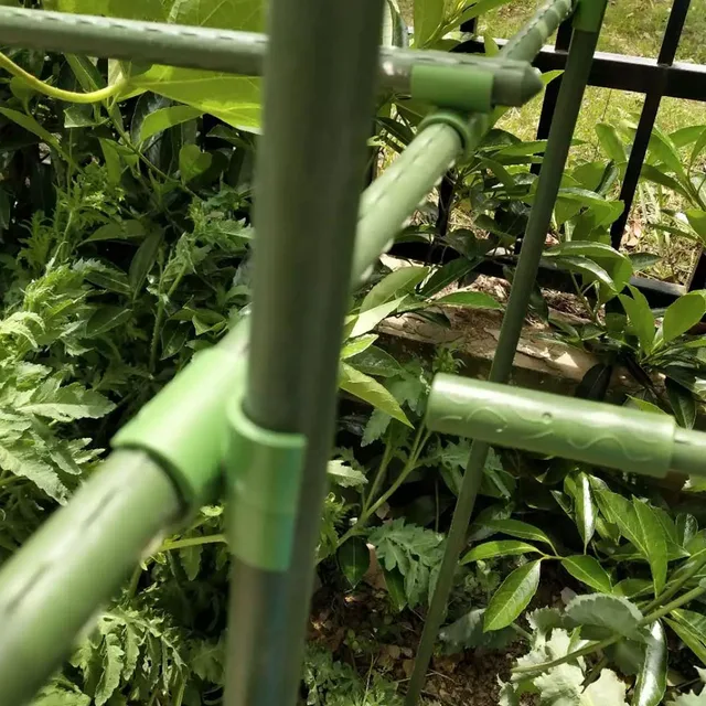 16 ”（40 Cm） Hosszú Növény Tét Kertészeti Pillér Műanyag Bevonatú Acélcső A Beltéri Növények És Zöldségek Támogatására - Image 6