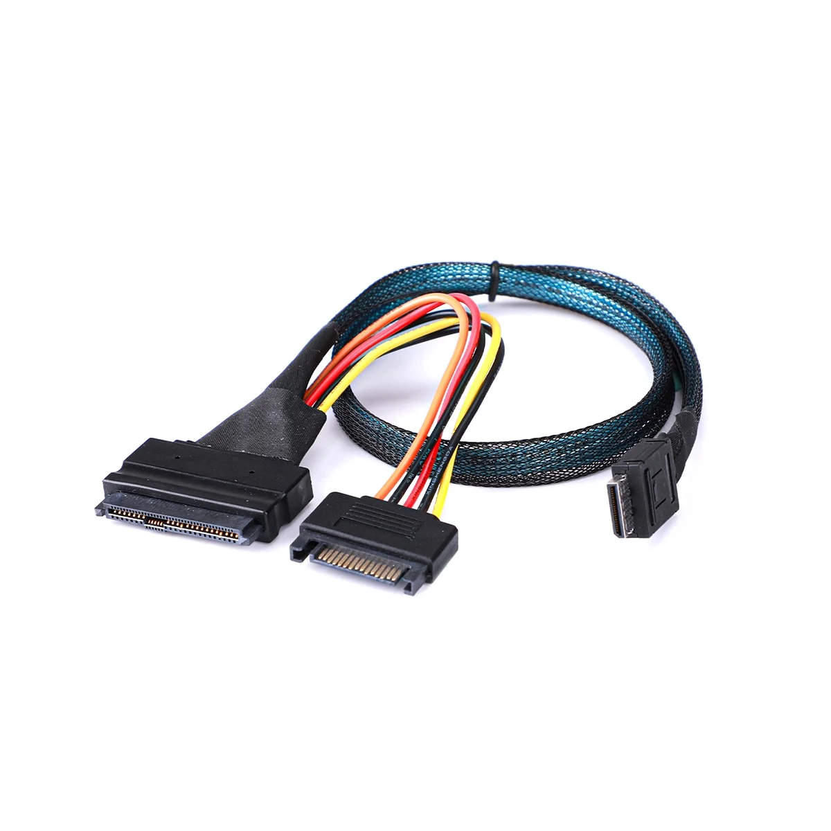 

Mini SAS Oculink 4I High-Speed PCIE 4.0 SFF-8611 To 8639 U.2 Hard Disk Data Cable SFF8611 To SFF8639 Hard Disk