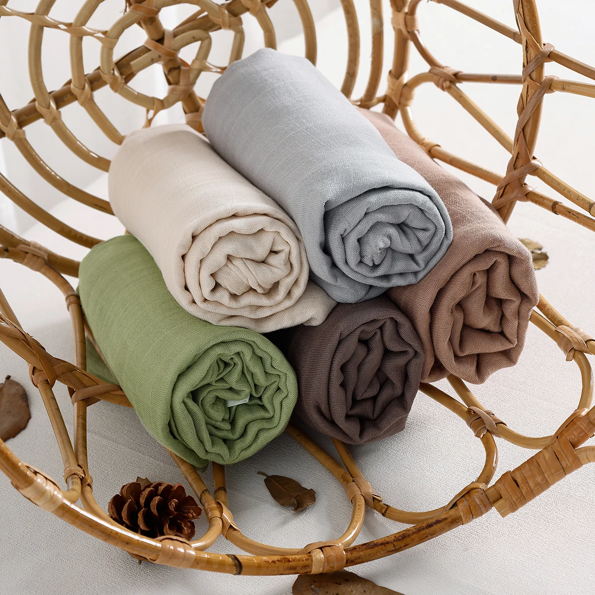 Plain Colour Soft Bamboo Cotton Gauze Muslin 120*110cm Newborn Swaddle Wrap Breathable Quick Dry Baby Bath Towel 1PCS cotton muslin blanket swaddle blanket cotton swaddle cotton gauze blanket
