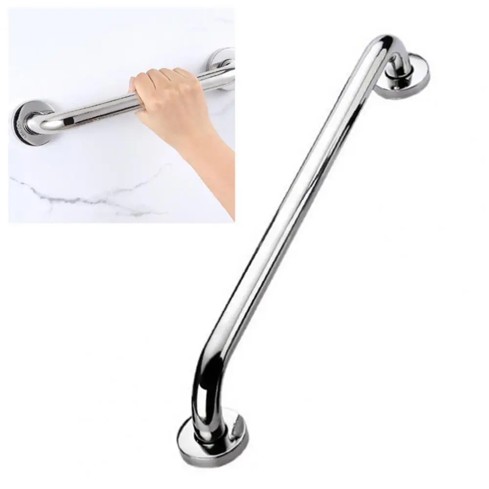 1 Set Durable Shower Handrail Strong Load-bearing Towel Rack Lightweight Handicap Elderly Senior Assist Toilet Handrail