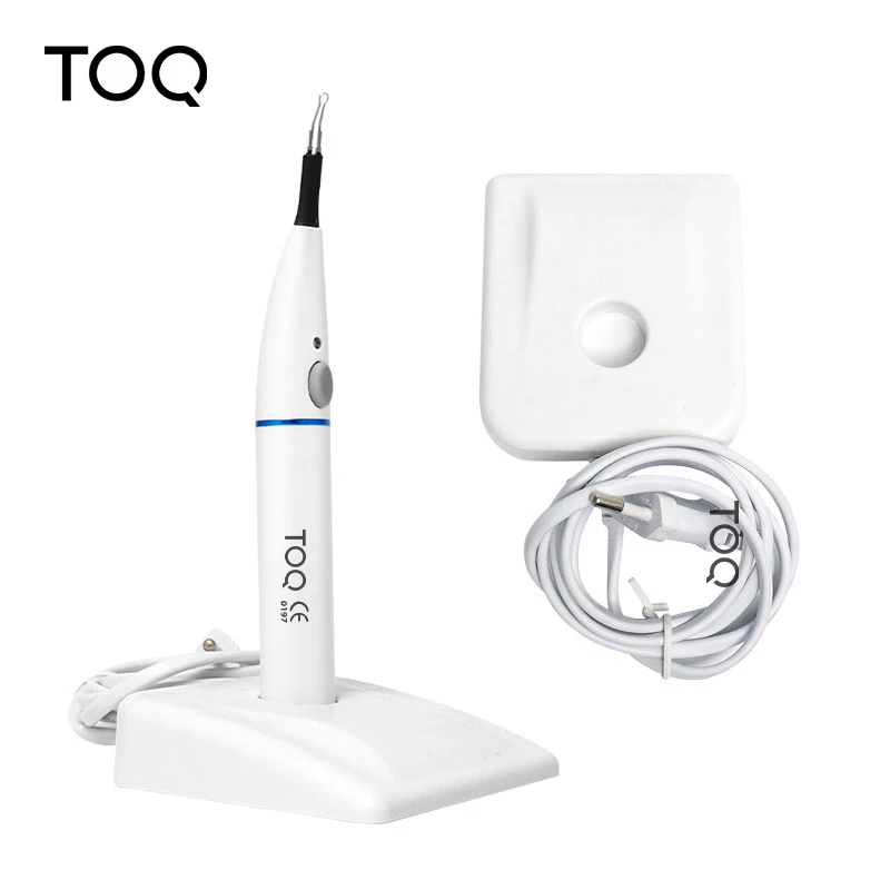 Dental Gutta Percha Tooth Gum Cutter with 4 Tips Endo Obturation System Dental Dissolved Breaker Gutta Percha Cutter