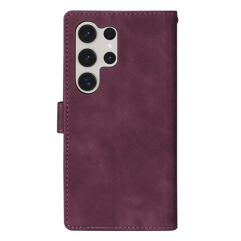 Brieftasche Magnetische Flip Leder Telefon Fall Für Samsung Galaxy S25 Rand S24 FE S23 Ultra A15 A16 A17 A35 A36 A53 A54 A55 A56 Abdeckung – Detail 10