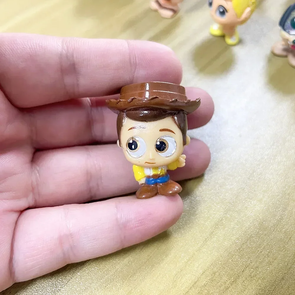 디즈니 도어블 유리 눈 라이온 킹, 심바 티몬 PUMBAA 토이 스토리, 우디 인형 선물, 장난감 모델, 애니메이션 피규어 수집 장식품