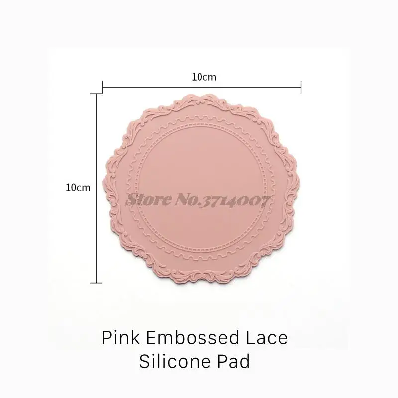 Girl Powder Crystal Sealing Wax Pad Fire Paint Stamping Template Label Making Tool Stone Embossed Pattern Silicone Placemat 