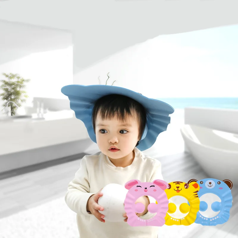 Baby Shower Head Cover Kids Ear Protection Adjustable Bath Hair Wash